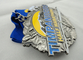Zinc Alloy Die Casting Iron or Brass or Copper Timpanogos Half Marathon Medal with Glitter