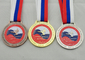 Die Casting 3D Boxing Ribbon Medals with High 3d And High Polishing for Company Promotional Gift