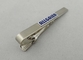 Silk Screen Printing Personalized Tie Bar, 0.8 mm Thickness Stainless Steel
